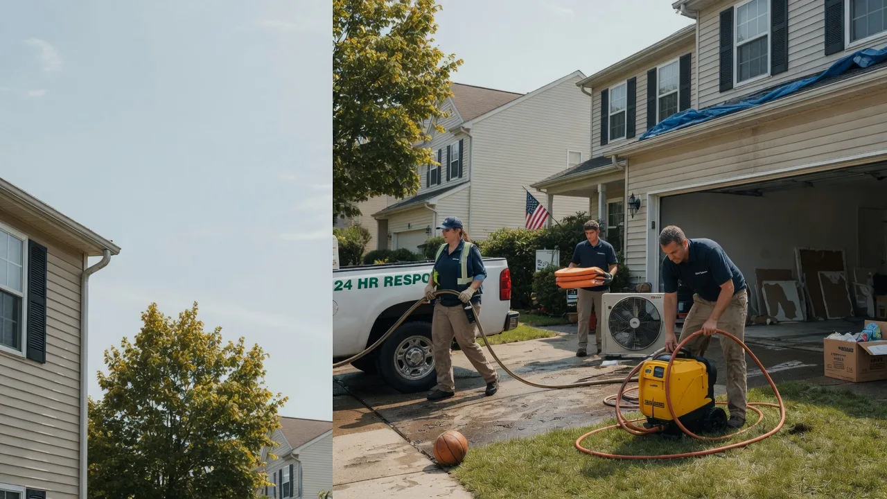 Emergency Water Damage Restoration in South Charleston, OH near me